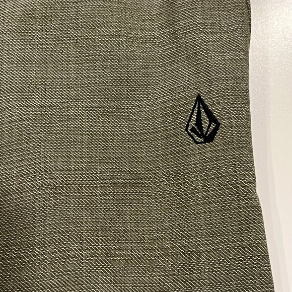 Volcom Men's Snowboard Pants, Green, Medium - Picture 9 of 14